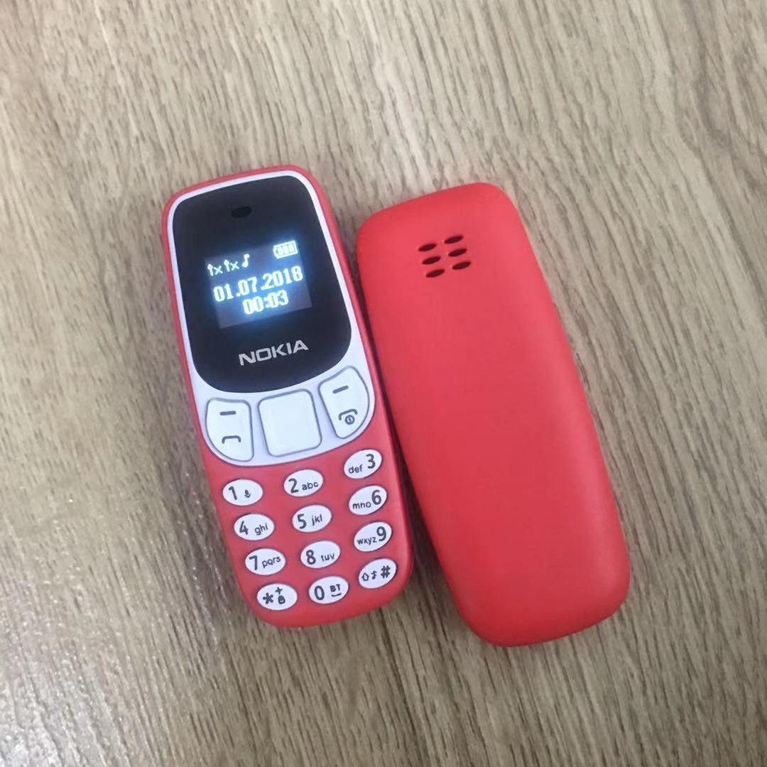 (RED)NOKIA 3310 BM10 2.79 Inch Super mini Body Wireless Bluetooth Dialer Phone 95% NEW